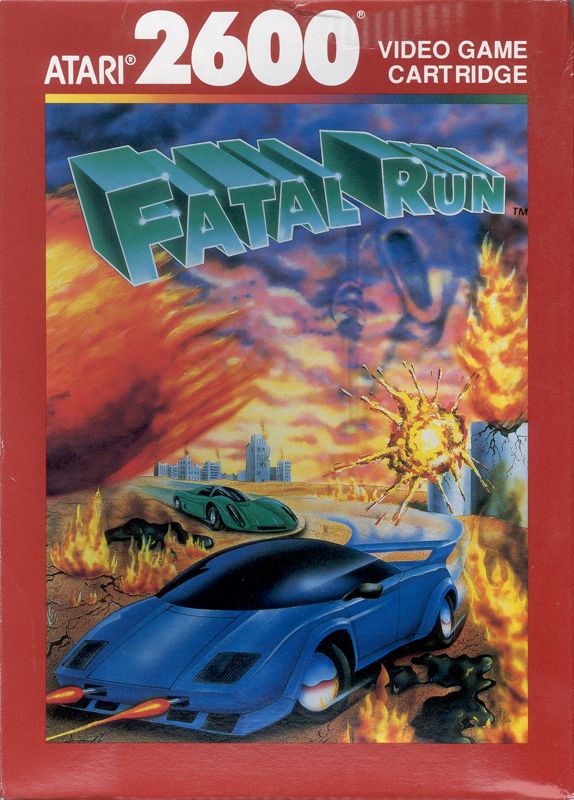 Fatal Run box art for Atari 2600